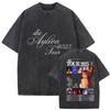Cantante Die Ayliva Tour Fan Merch Magliette Uomo Donna Album Musicale Hip Hop T-shirt a Maniche Corte T-shirt in Puro Cotone Streetwear