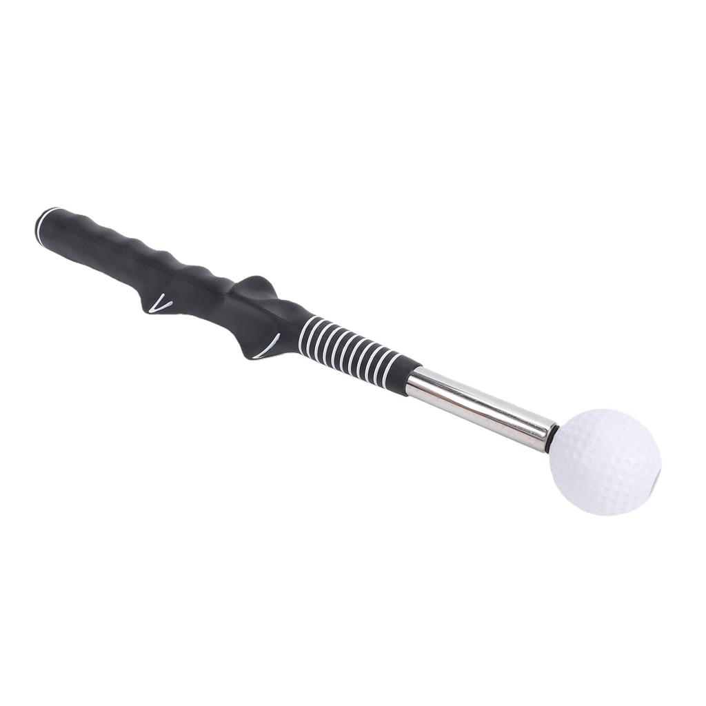 Retractable Swing Training Aid Click Sound Warm Up Swing Trainer Indoor Practice Strength Tempo Training for Chipping