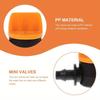 10 Stück Schlauchventil Gartenhahnverbinder für Tropfbewässerungssystem, 4/7mm Wasserdurchflussregulierungsfittings Gartenbewässerung Wasserrohrfittings