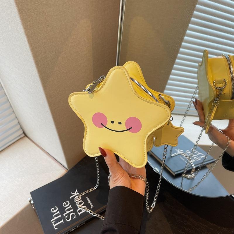 Mini Bag Messenger Bag Women's New Niche Design Handbag Fashion Personality Star Shoulder Bag Tide