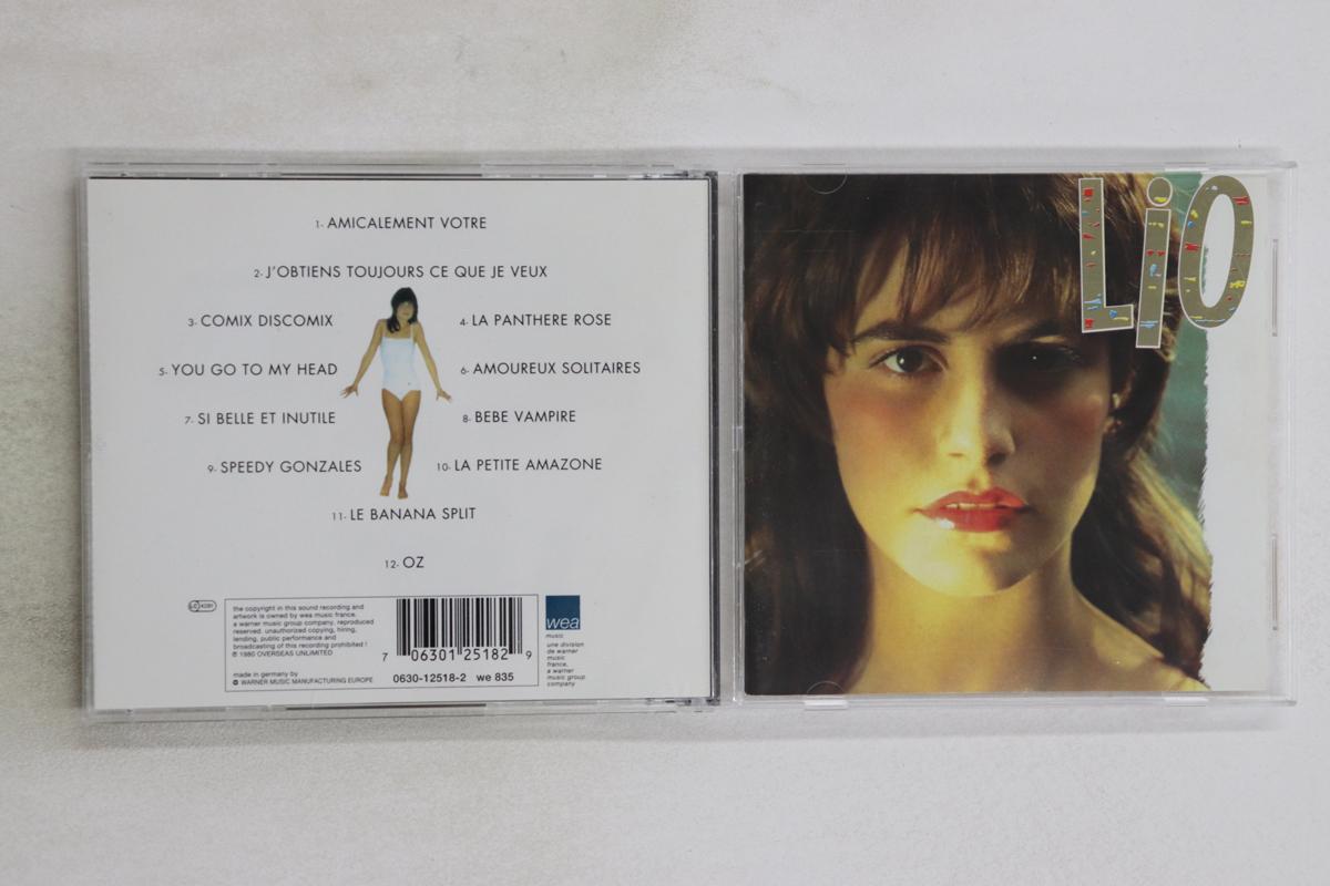 

CD LIO - Lio 0630125182 WEA 1996 France Dance & Electronica Used