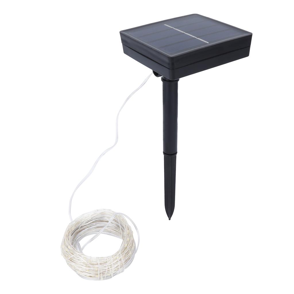 300LED Solar String Lights IP44 Waterproof Outdoor Garden Courtyard Decoration Warm White 32m