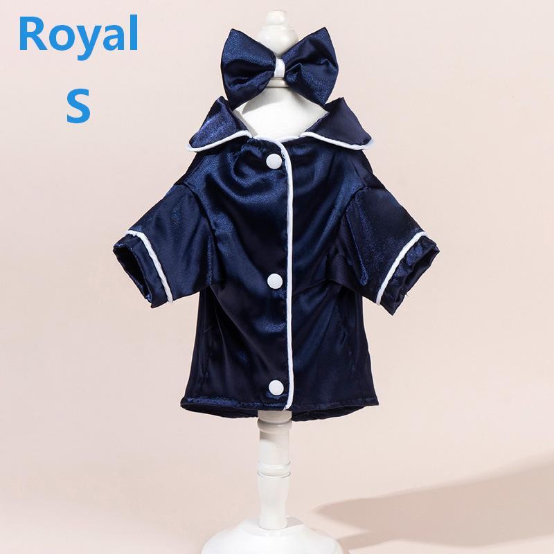 Satin Dog Pajama Set Cute Pet Sleepwear with Matching Bow Headband Soft Outfit for Tiny Puppy Kitten Indoor Wear