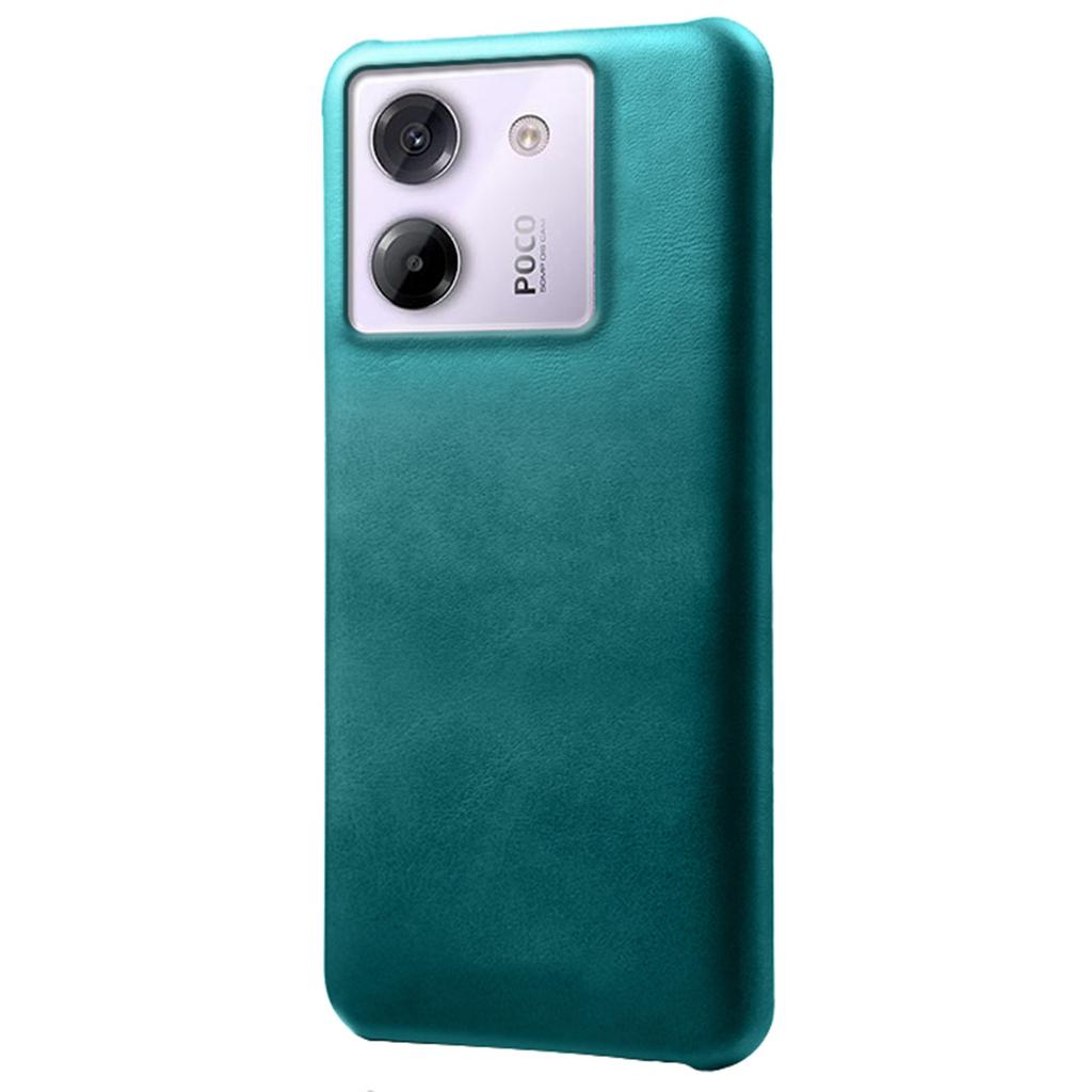 Pro Xiaomi Poco M7 Pro 5G Pouzdro Textura telete PU Kůže Tvrdý PC Ochranný Kryt na Telefon