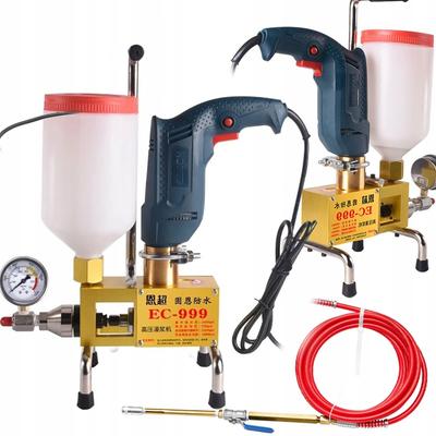 High-Pressure Injection Pump PI-PUMP 9999 – Effective Filling of Concrete Cracks | Maximum Pressure 15000 PSI | Accessory Set