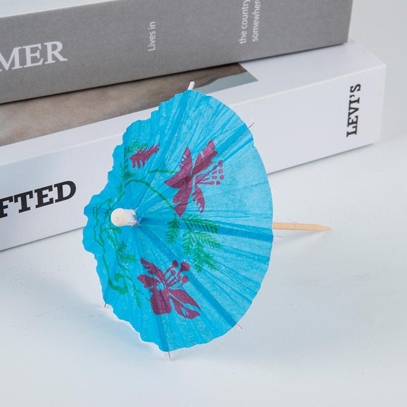 50ks Drink Koktejl Slunečníky Deštníky Párty Svatba Papírová dekorace na deštníky