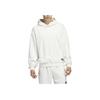 Adidas Solid Color Loose Hoodie Men Tops White IC2438