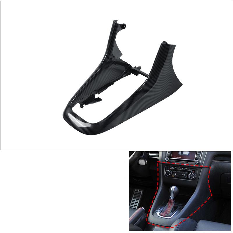 For Volkswagen Golf 6 Central Control Shift Lever Decorative Panel GTI Central Saddle Gear Shift Lever Outer Frame Bracket Base