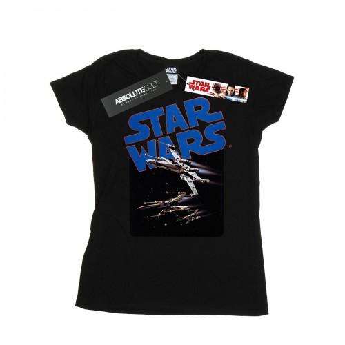 Star Wars Womens/Ladies X-Wing Fighters Cotton T-Shirt