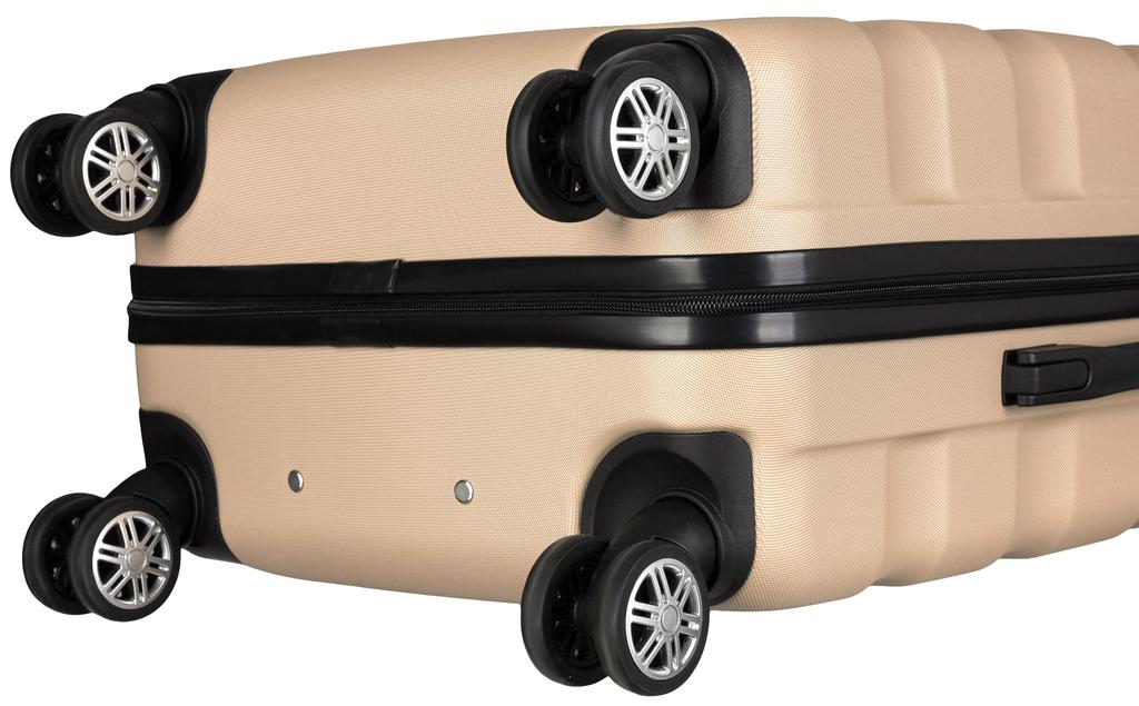 Elegantní palubní kufr z ABS+ - Peterson