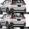 2x Rear Bumper Reflector Brake Light For Toyota Rush Fog Lamp 2018 2019 2020 Park Driving Turn Signal 3 Function
