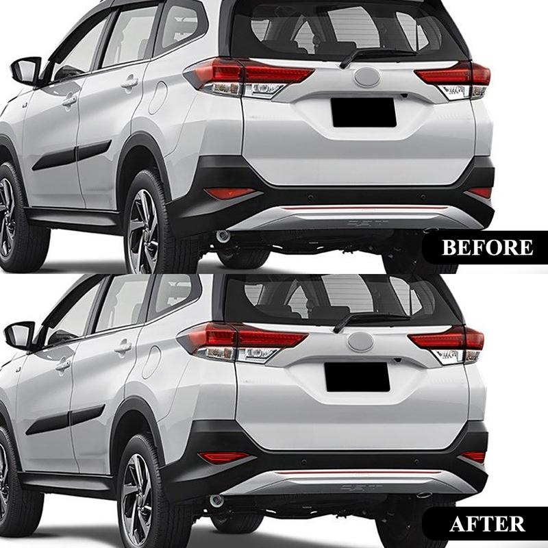2x Rear Bumper Reflector Brake Light For Toyota Rush Fog Lamp 2018 2019 2020 Park Driving Turn Signal 3 Function