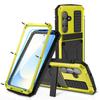 Für Samsung S25 Edge S21 FE S26 S24 S23 S22 Plus S20 Ultra A32 Metall Heavy Duty Hülle Metallischer Bumper Stoßfeste Displayschutzfolie