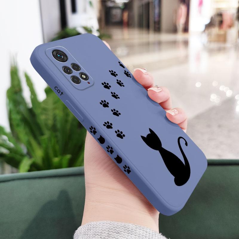 Cat Paw Print Phone Case For Xiaomi Redmi Note 15 Pro Plus 4G 5G Silicone Cover