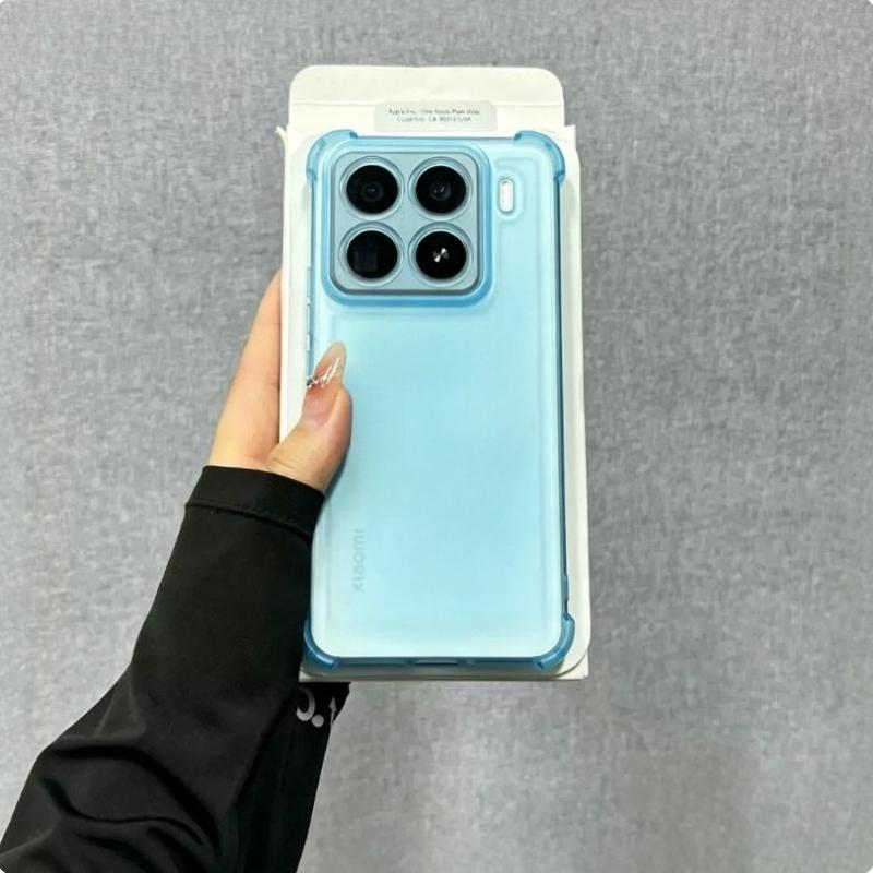 Airbag TPU Shockproof Matte Case For Xiaomi 17T Pro Translucent Soft Silicone Protection Cover For Xiaomi MI15T Pro 15 T Bumper
