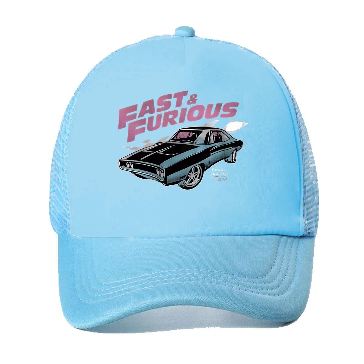 

“Fast Furious Movie, Car Art Design” Mesh Baseball Cap One Size