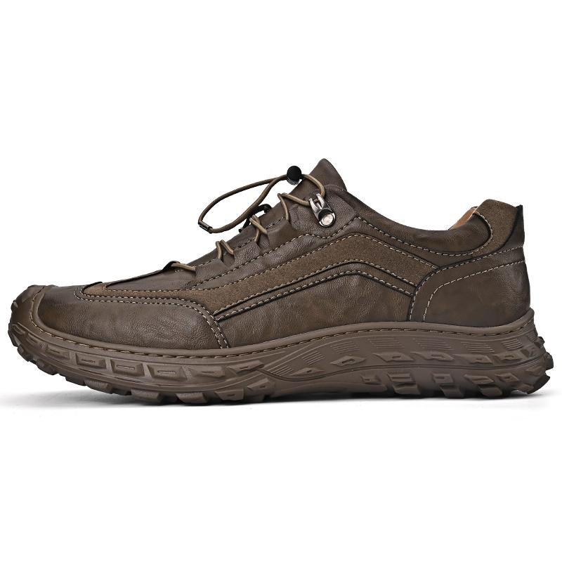 38-46 Męskie Modne Retro Casualowe Skórzane Buty Plus Size Buty Sportowe Casualowe Buty Sportowe Outdoorowe