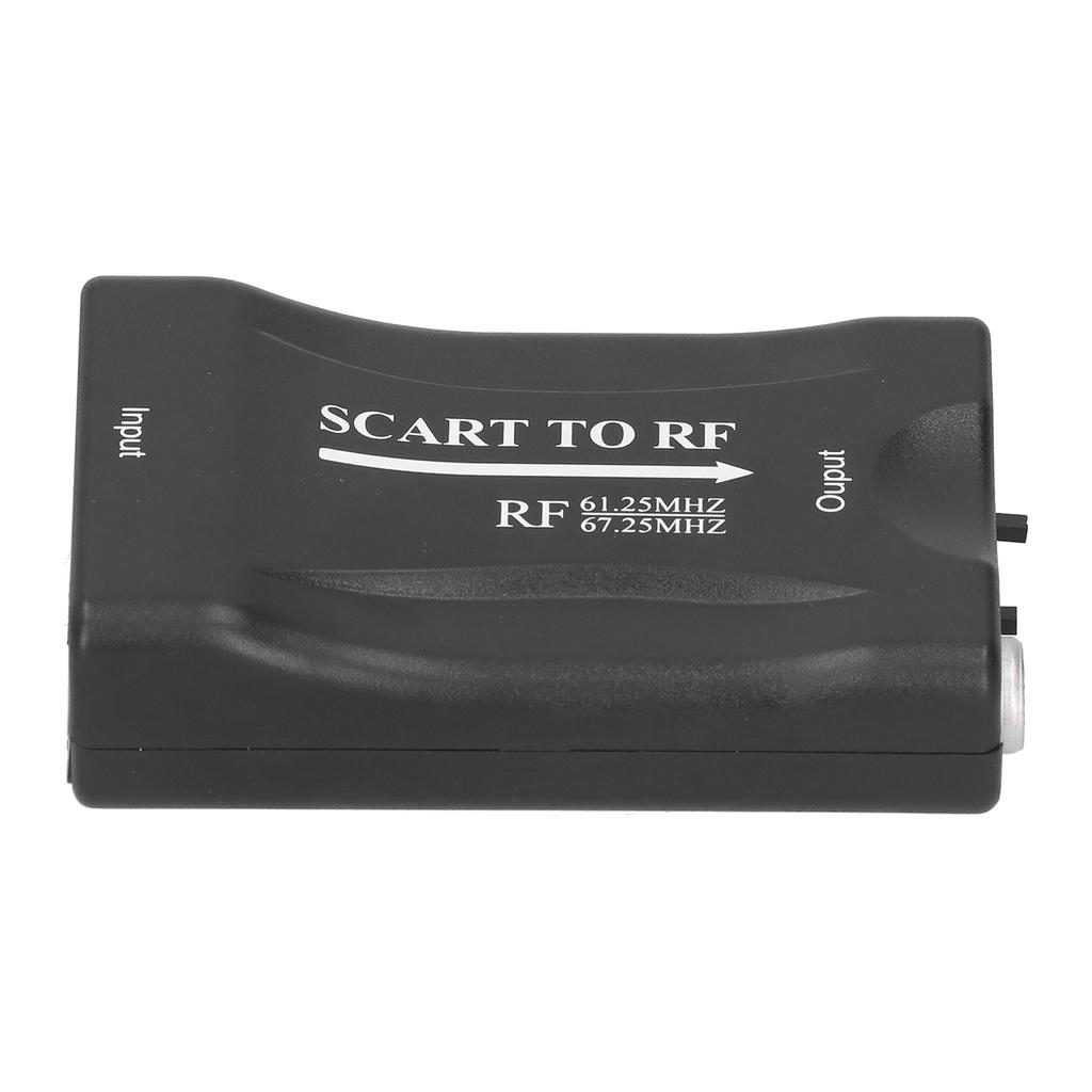 SCART na pro RF video adaptér pro RF 67,25 MHz 61,25 MHz výstupní konvertor pro TV box