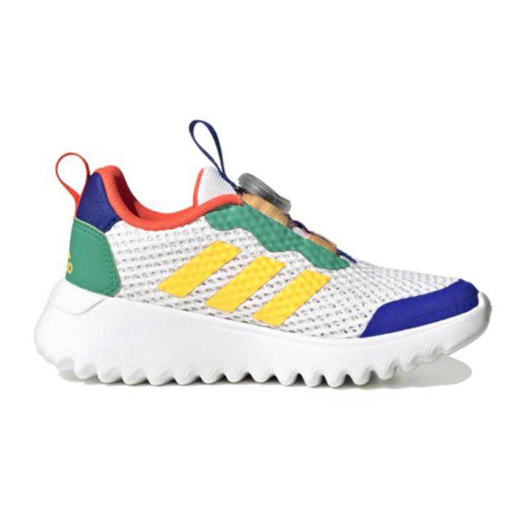 Adidas ActiveFlex Boa 3.0 J White Gold Blue Kids Sneakers Cloud-White Sun-Gold Transparent-Blue HP5807