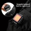 2 PCs Mini Mountain Bike Light Multifunctional Strong Light Bicycle Front Light Outdoor Backpack Buckle Light Bicycle Flashlight