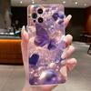 Phone Case For OPPO Find X3/Find X3 Pro Butterfly Bow Protective Casing Transparent Soft Silicone TPU Cover