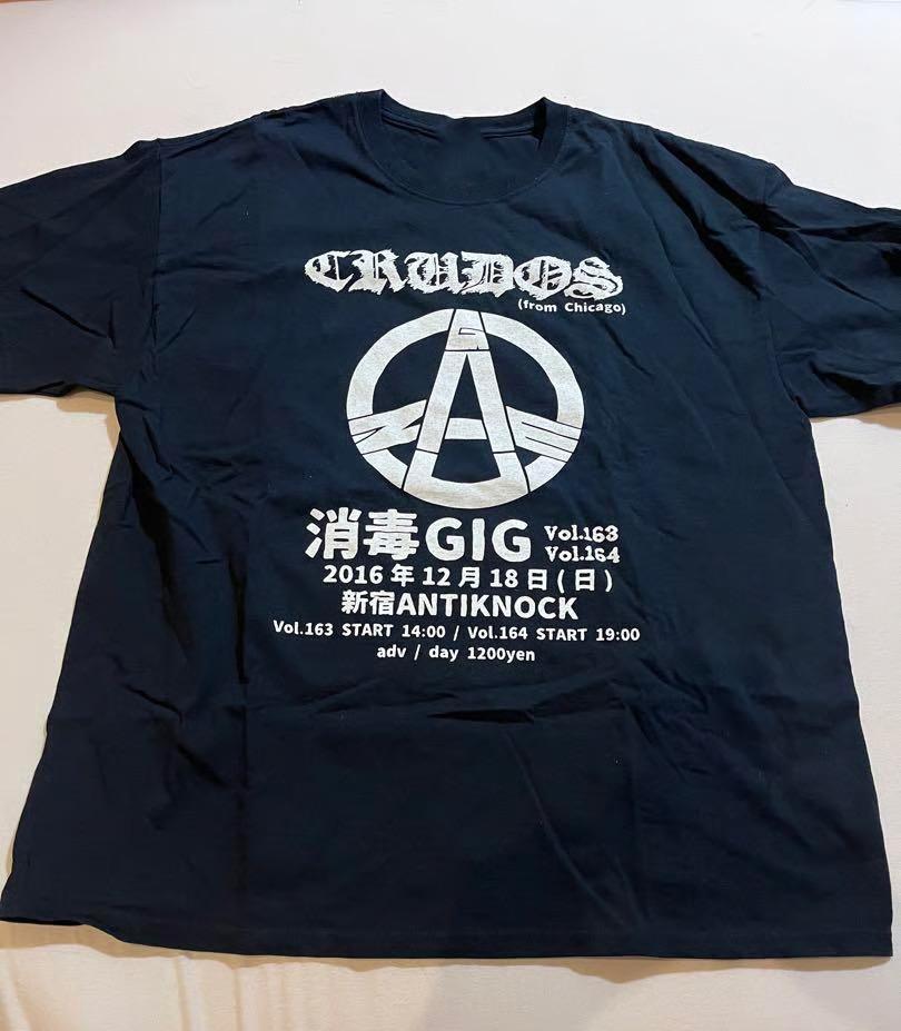 LOS CRUDOS Band Poster Tour T Shirt Black Unisex S-5XL E2160 S