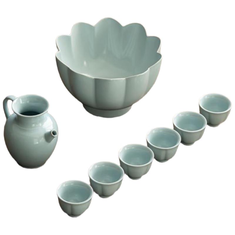 

Rushanming Ru Ware Ceramic Tea Set