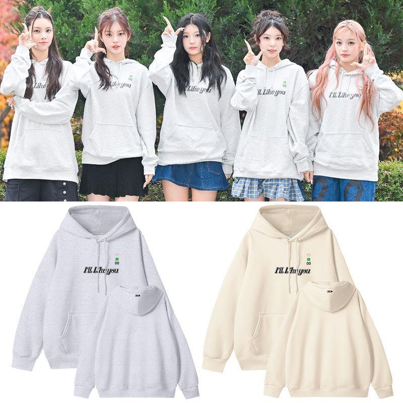 

ILLIT2024 I ll Like You KPOP Pop-up Merch Hoodie Cardigan 2XL