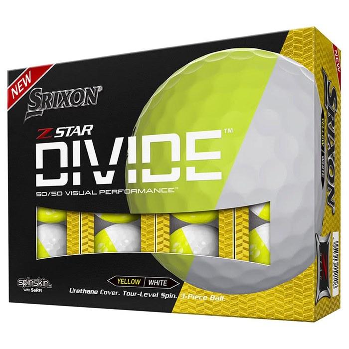 [Callaway] Z-STAR DIVIDE Golf Balls (White x Yellow)