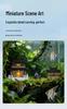 Miniature Chinese Courtyard Rockery Aquarium Ornaments
