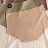 6Pcs Cotton Crotch Ice Silk Panties Mid Waist Underwear for Women Sweet Seamless Briefs  Lady