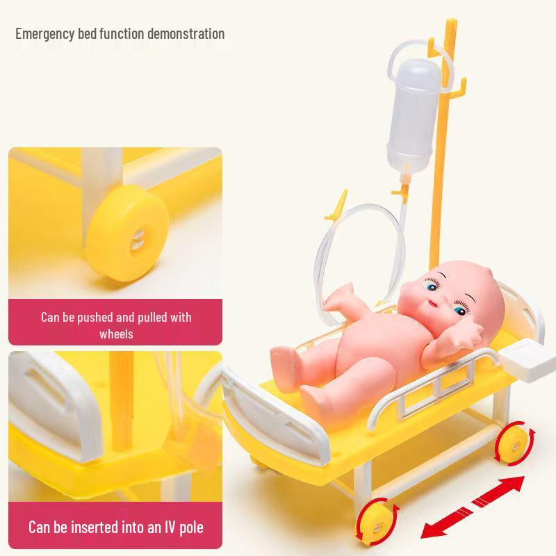 Children's Doctor Kit: Simulation Stethoscope, Injection, Pretend Play Set for Boys and Girls