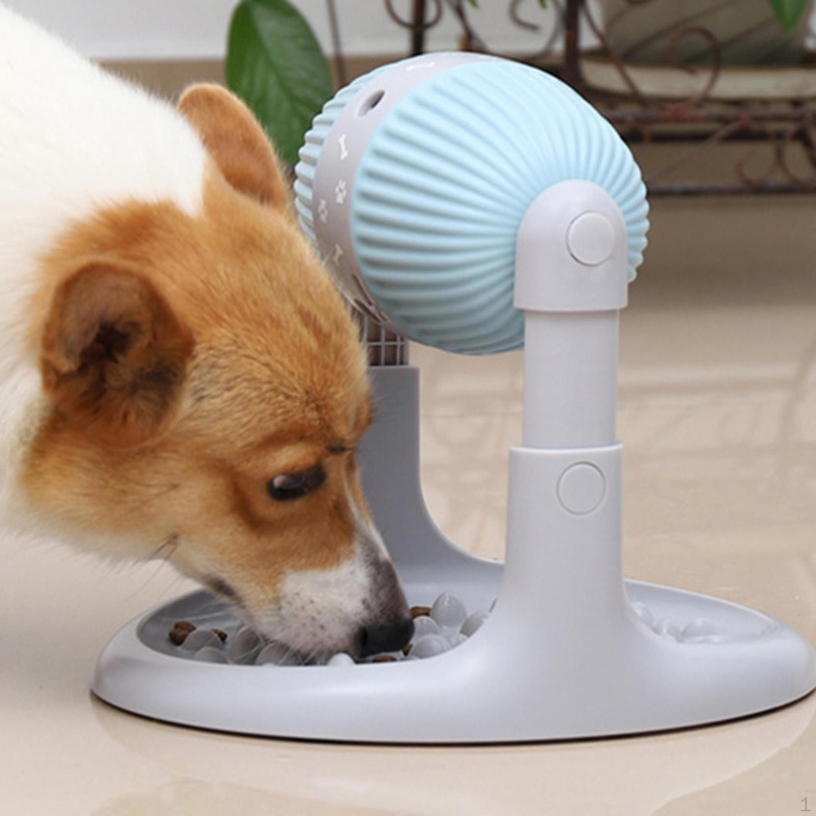 

Интерактивная миска для кормления собак и кошек с регулируемой высотой синий