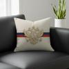 Flag Russian Empire Flag Cushion Cover Natural Linen Pillowcase Set AllinOne Decor for Sofa Bedroom  Chair