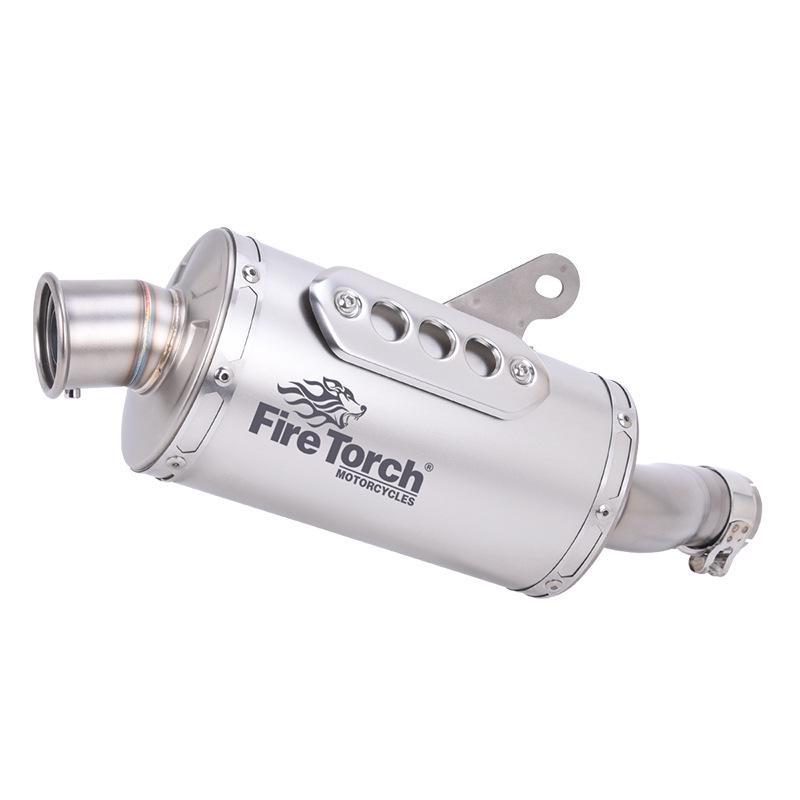 FIRE TORCH fits Triumph Scrambler400X, Speed Four 400 exhaust tail.