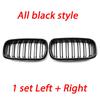 Front Hood Kidney Grille Bumper Black Dual Grill Fit For BMW F15 X5 F16 X6 2014-2017 X5M X6M Car Accessories Replacement Part