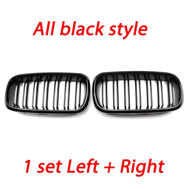 Capota fata Grila rinichi Bara de protectie Neagra Grila dubla potrivita pentru BMW F15 X5 F16 X6 2014-2017 X5M X6M Piesa de schimb pentru accesorii auto