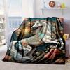 Ethereal Horse Fantasy Blanket Flannel Blanket Throw Blanket Sofa Cover Blanket Soft Premium Blanket Picnic Blanket Tv Blanket Gifts