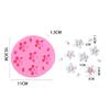 Cherry-Blossoms Silicone Mold Flower Petal-Cake Baking Mold Cake Decoration Craft Flower Chocolate Mousse-Mold DIY