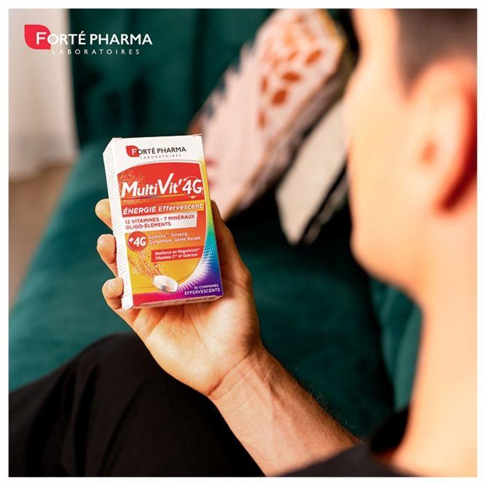 Forté pharma multivit 4 g énergie effervescent 60 comprimés