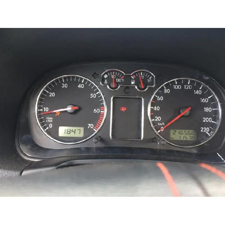 Chrom Armaturenbrett Gauge Ring Set Für VW Golf Jetta Bora MK4 / Eurovan T4 (Long Nose Modelle 97-03) / Passat B5 (97-01)