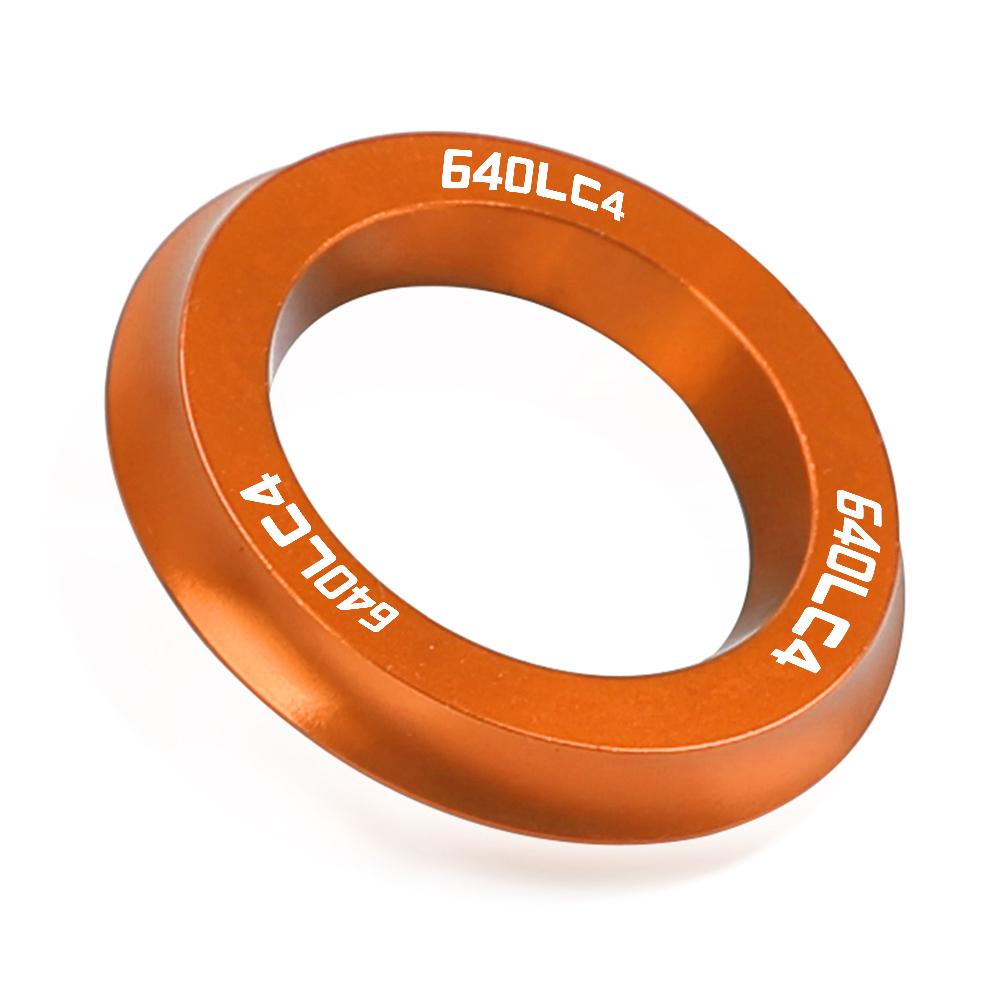 Motorbikes Parts For 640LC4 640 LC4 2003 2004 2005 2006 Motorcycle Accessories Ignition Switch Cover Ring CNC Aluminum 640 lc