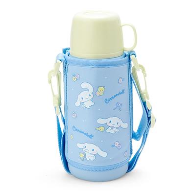 Water 620ml Cup and Inner 670ml Cap Stainless Steel Bottle with Cinnamoroll Insulates Both Hot and 744573 Children's Bottle, Approx. (with