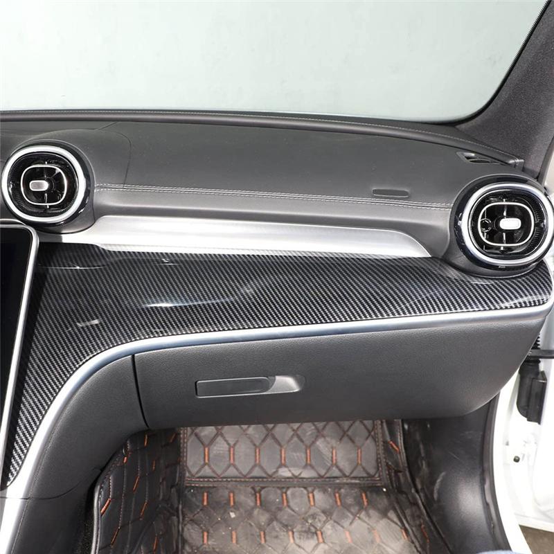 Dashboard Passenger Panel Cover For Mercedes Benz C Class W206 2022-2024 Car Interior Accessories