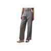 Calvin Klein Classic Label Pleated Loose Casual Pants Women bottoms Starry-Gray J224088