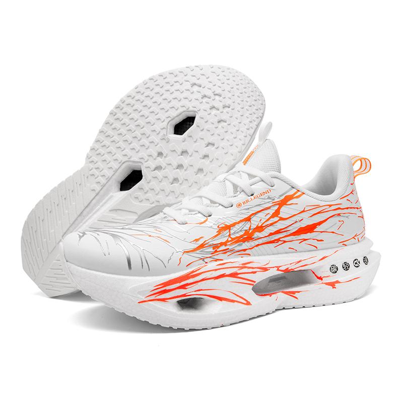 Unisex breathable casual outdoor four seasons sneakers light soft-sole speed running shoes fashion students racing sports shoes 35