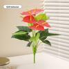Small Monstera Artificial Plant for Indoor Decor - Potted Decoration for Offices, Living Rooms, and Desktops