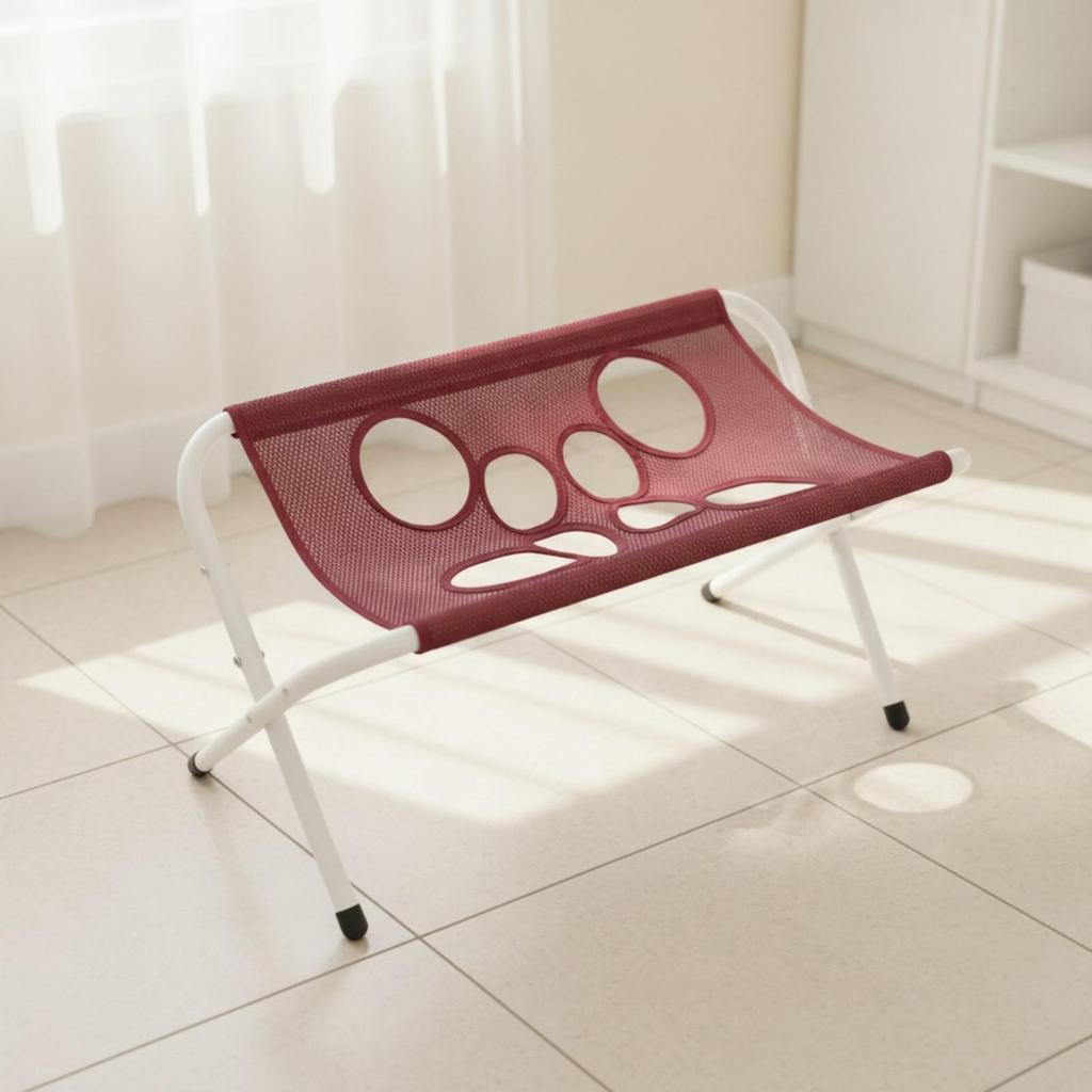 Pet Grooming Stand with Mesh Platform Freestanding for Nail Trimming