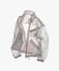 Wmc [Uv Protection] 2-Way Sheared Stand Neck Jacket_Grey