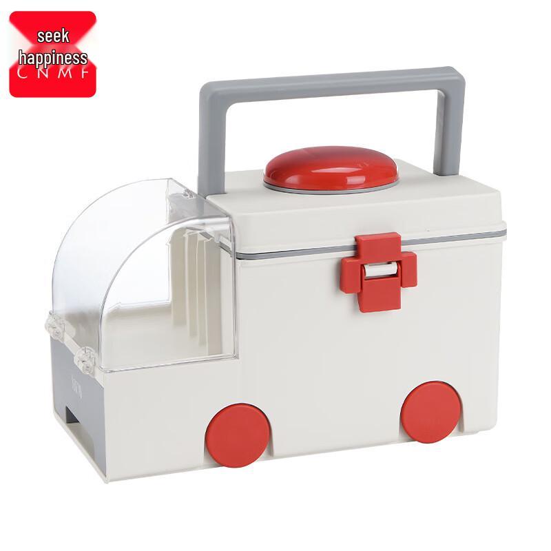 Moufu Cartoon Ambulance First Aid Kit